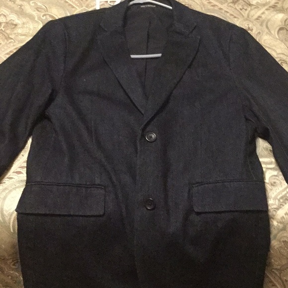 Men’s Dark Blue Denim Claiborne Blazer - Picture 6 of 6